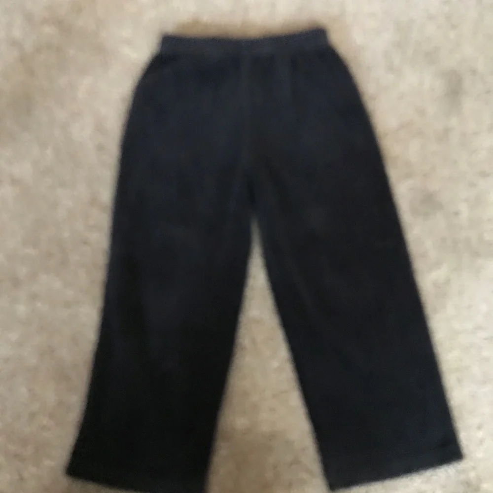 Arizona black velour elastic waist pants 4T